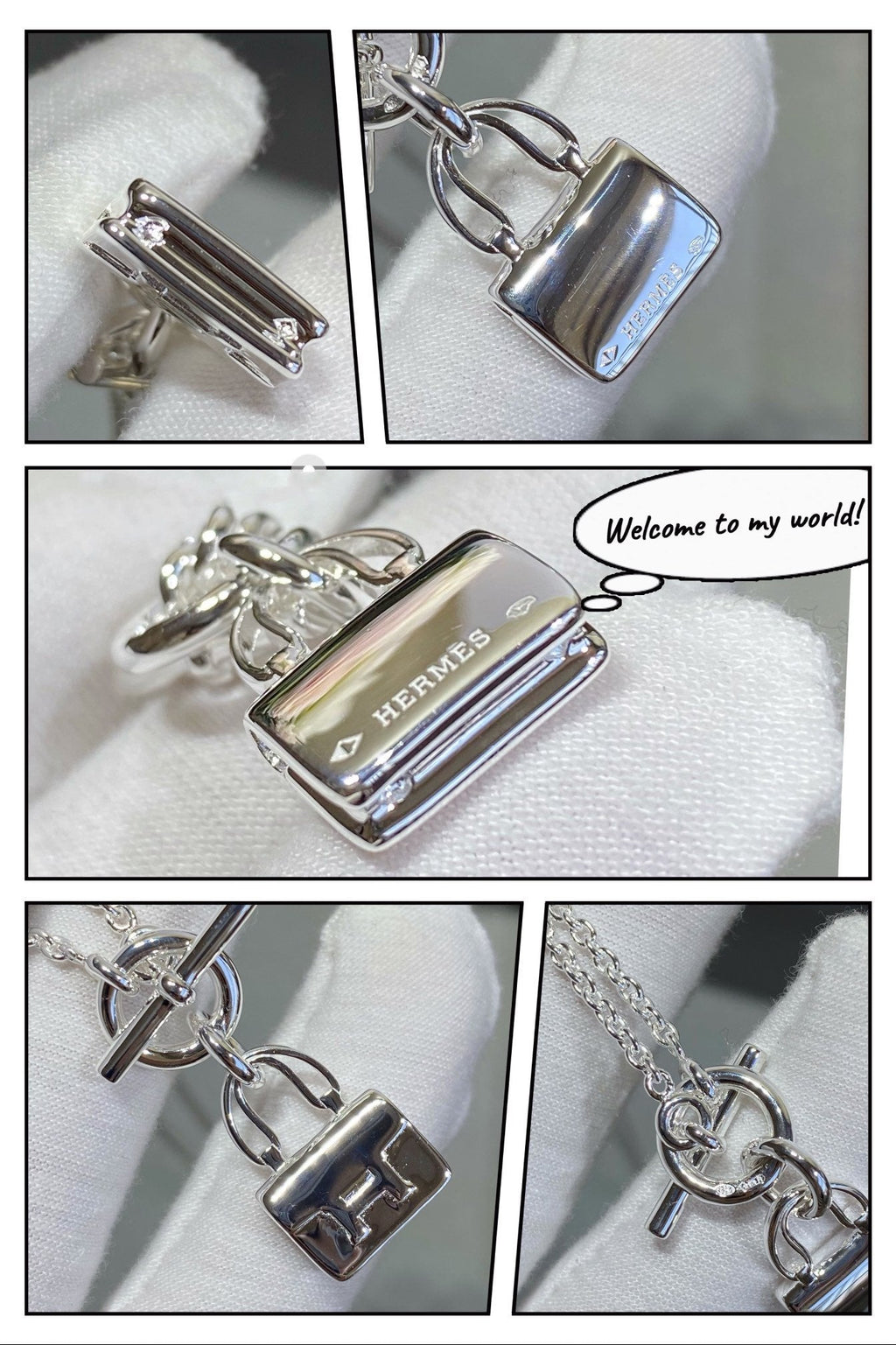 ¡®Loco¡¯CONSTANCE PEDANT SILVER NECKLACE