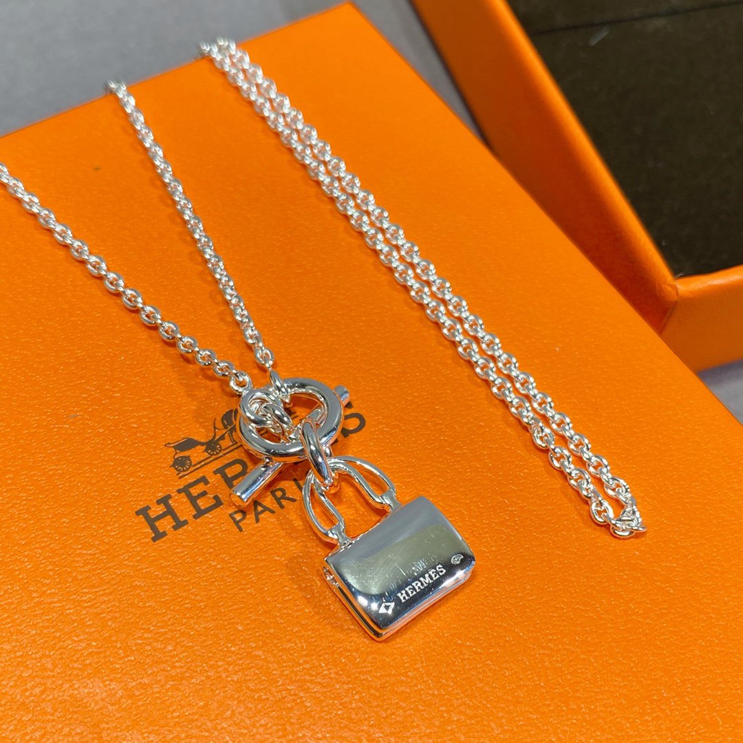 ¡®Loco¡¯CONSTANCE PEDANT SILVER NECKLACE
