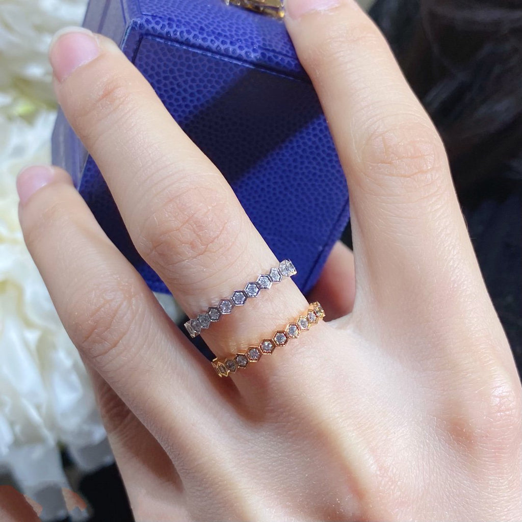 ¡®Loco¡¯BEE LOVE DIAMOND PAVED SMALL RING