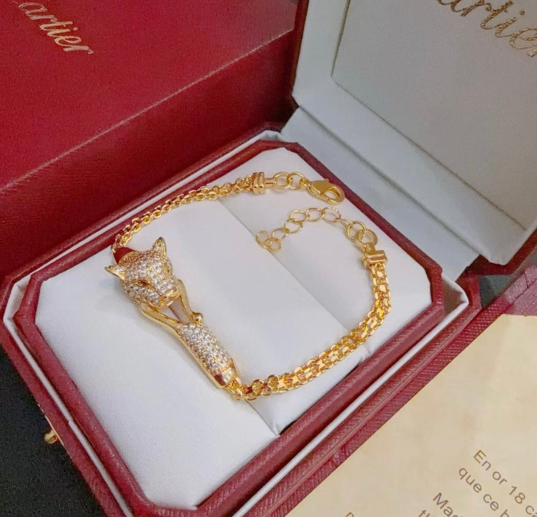 ¡®Loco¡¯ PANTHERE  BRACELET DIAMONDS