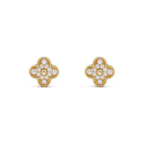 ¡®Loco¡¯CLOVER MEDIUM 1 MOTIFS FUll DIAMOND EARRINGS