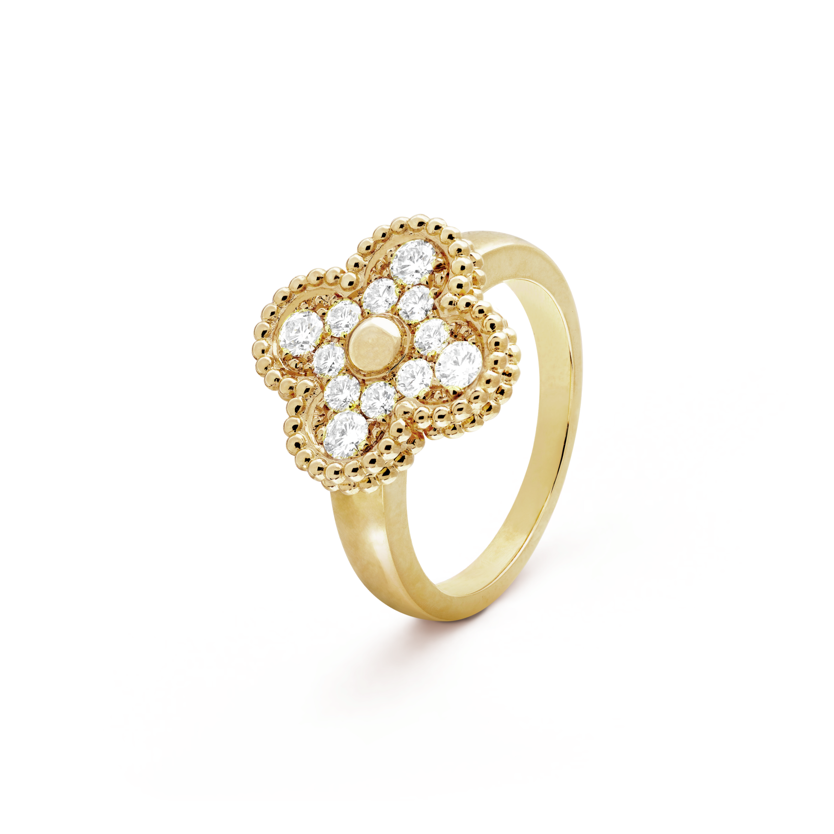 ¡®Loco¡¯CLOVER DIAMOND RING