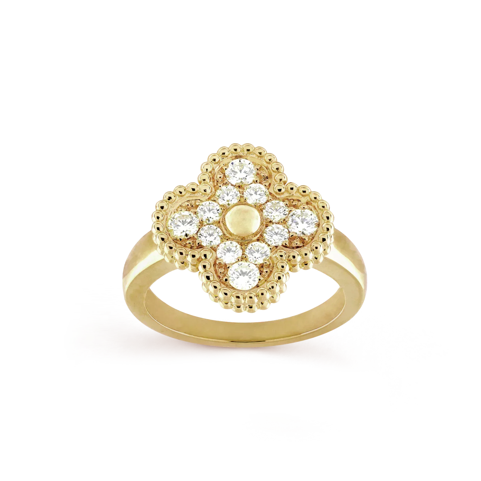¡®Loco¡¯CLOVER DIAMOND RING
