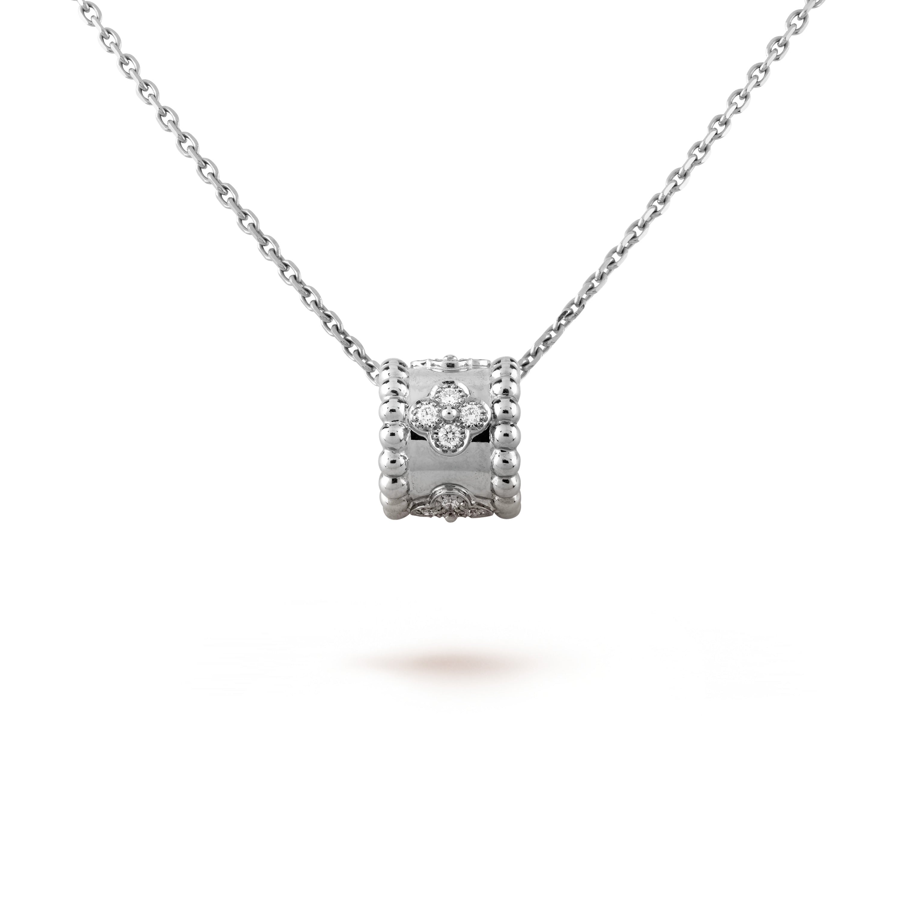 ¡®Loco¡¯PERLEE PEDANT SIVLER DIAMOND NECKLACE