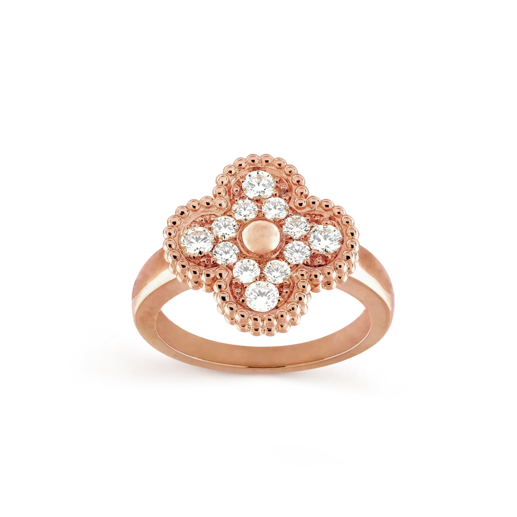 ¡®Loco¡¯CLOVER DIAMOND RING