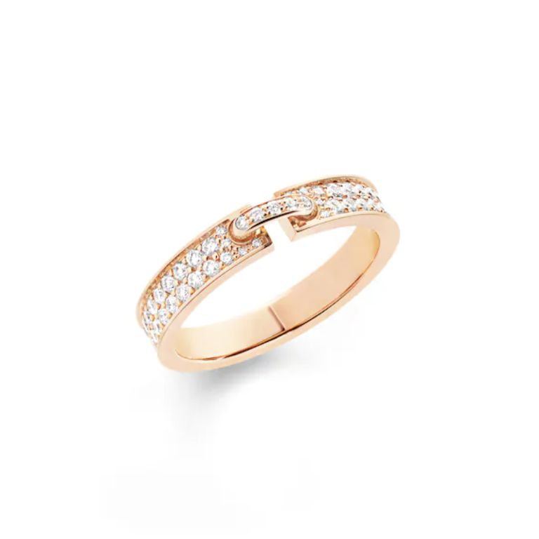 ¡®Loco¡¯ALLIANCE LIENS VIDENCE PAVED DIAMOND 4MM RING