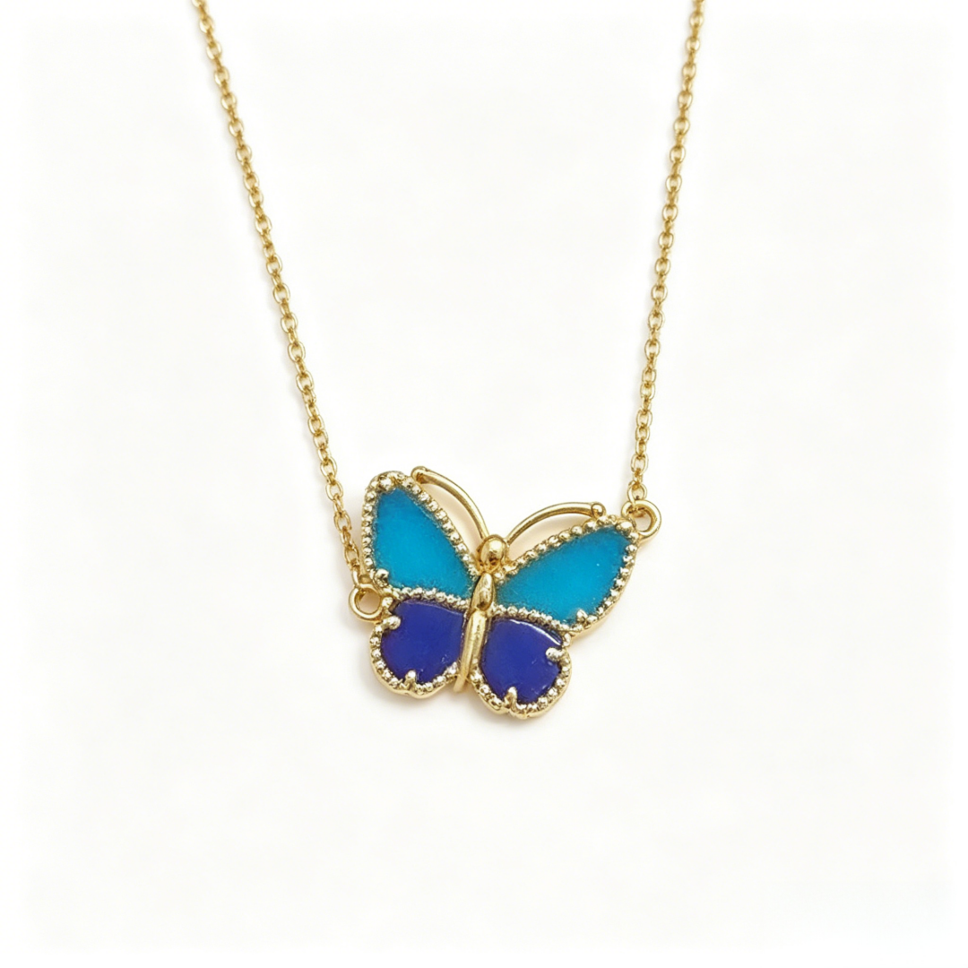 [Loco JURI] 2026 NEW LUCKY BUTTERFLY 1 MOTIFS NECKLACE