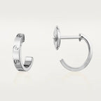 ¡®Loco¡¯LOVE EARRINGS 2.65MM SILVER