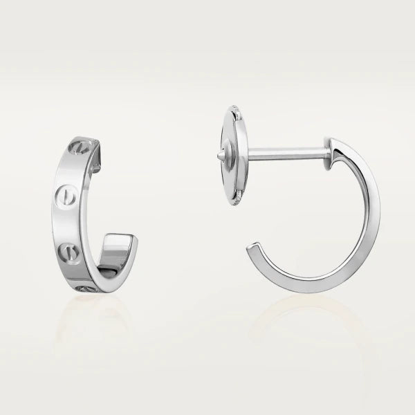 ¡®Loco¡¯LOVE EARRINGS 2.65MM SILVER