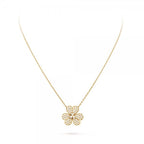 ¡®Loco¡¯FLOWER DIAMOND NECKLACE