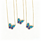 [Loco JURI] 2026 NEW LUCKY BUTTERFLY 1 MOTIFS NECKLACE