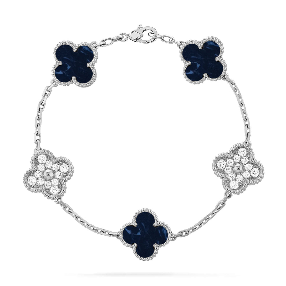 [Loco]New CLOVER 5 MOTIF PIETERSITE BRACELET COLLECTION