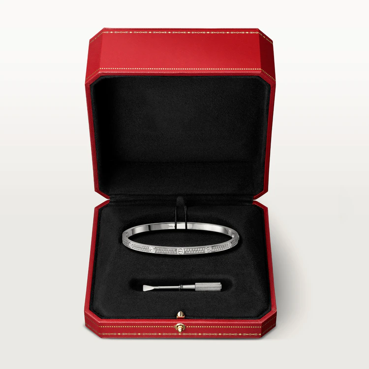 ¡®Loco¡¯LOVE BRACELET 3.65MM DIAMOND-PAVED