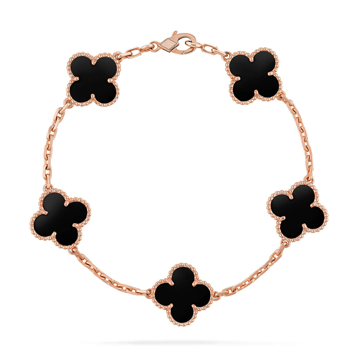 [Loco]New CLOVER 5 MOTIF ONYXS BRACELET COLLECTION