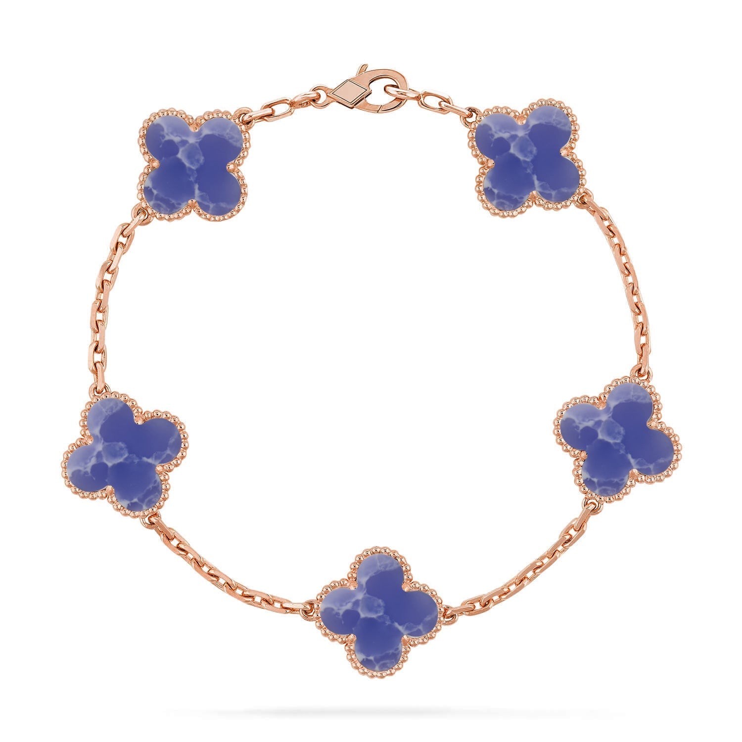 [Loco]New CLOVER 5 MOTIF BLUE VEINS BRACELET COLLECTION