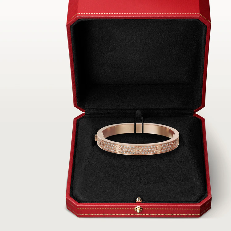 ¡®Loco¡¯LOVE BRACELET 6.1MM DIAMOND-PAVED