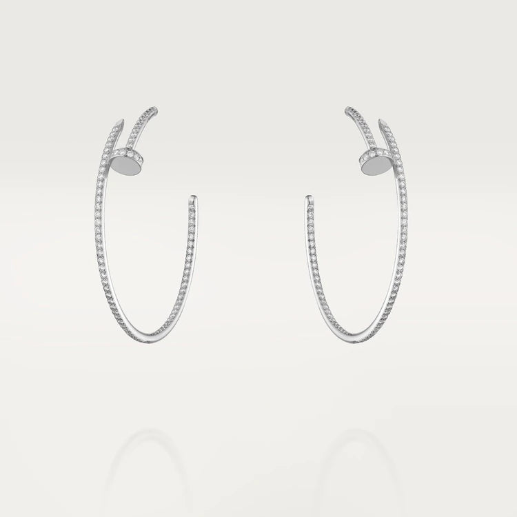 ¡®Loco¡¯JUSTE EARRINGS FULL DIAMONDS 1.8MM