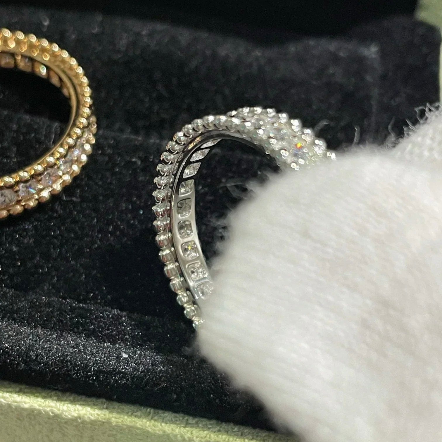 ¡®Loco¡¯PERLEE DIAMOND SILVER RING