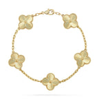 [Loco]New  CLOVER 5 MOTIF LASER BRACELET COLLECTION