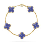 [Loco]New CLOVER 5 MOTIF BLUE VEINS BRACELET COLLECTION