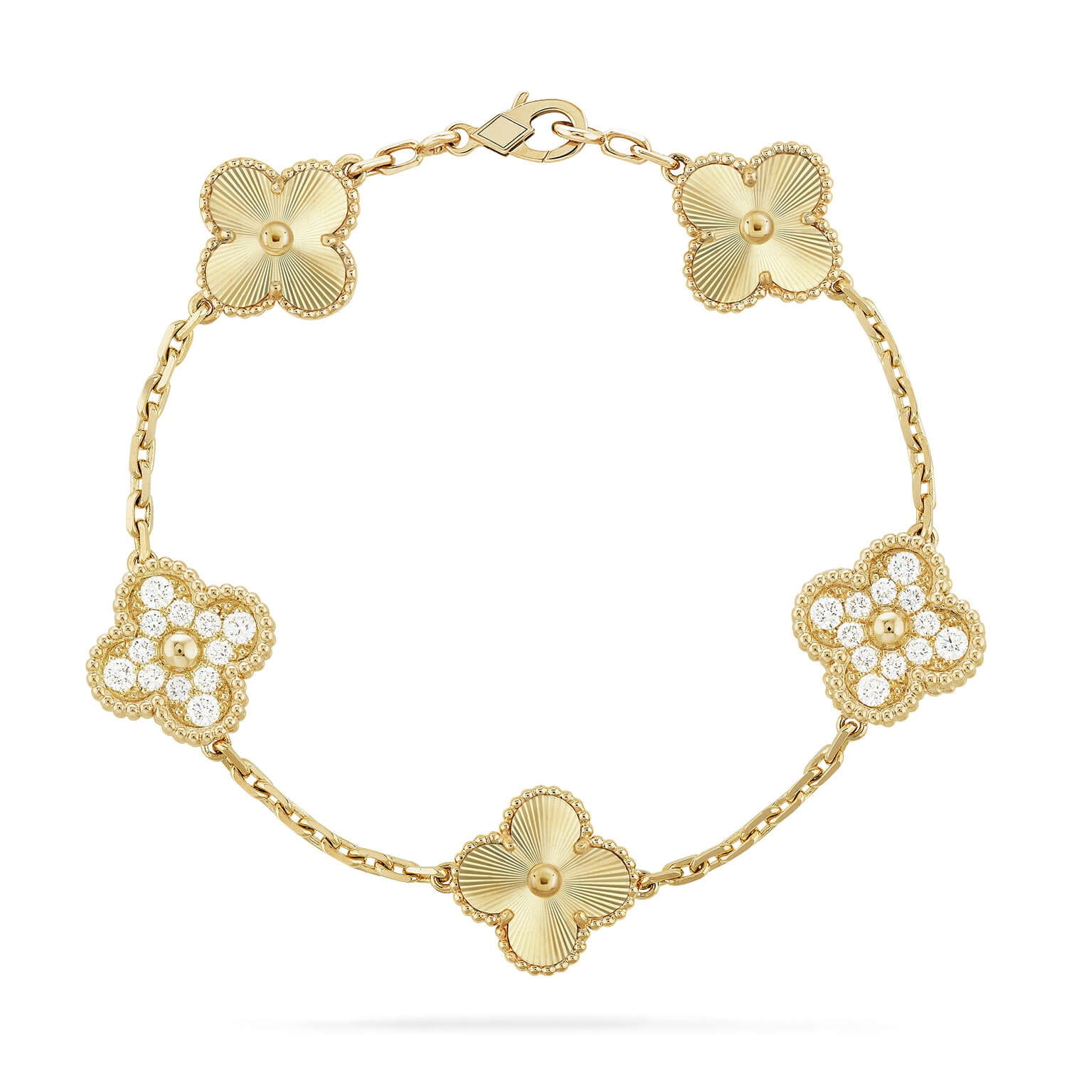 [Loco]New  CLOVER 5 MOTIF LASER BRACELET COLLECTION