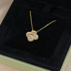 ¡®Loco¡¯CLOVER 15MM  BRONZING NECKLACE