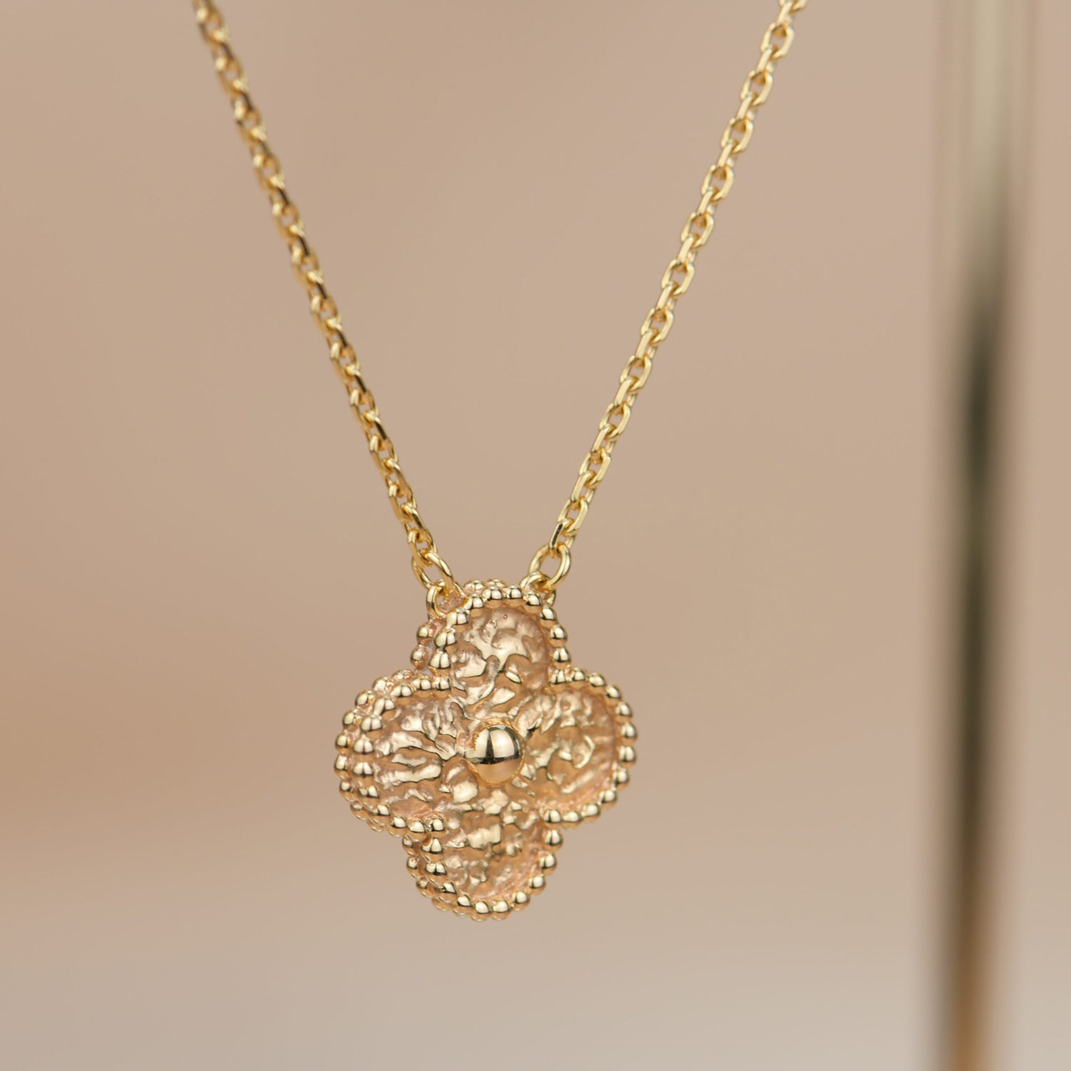 ¡®Loco¡¯CLOVER 15MM  BRONZING NECKLACE