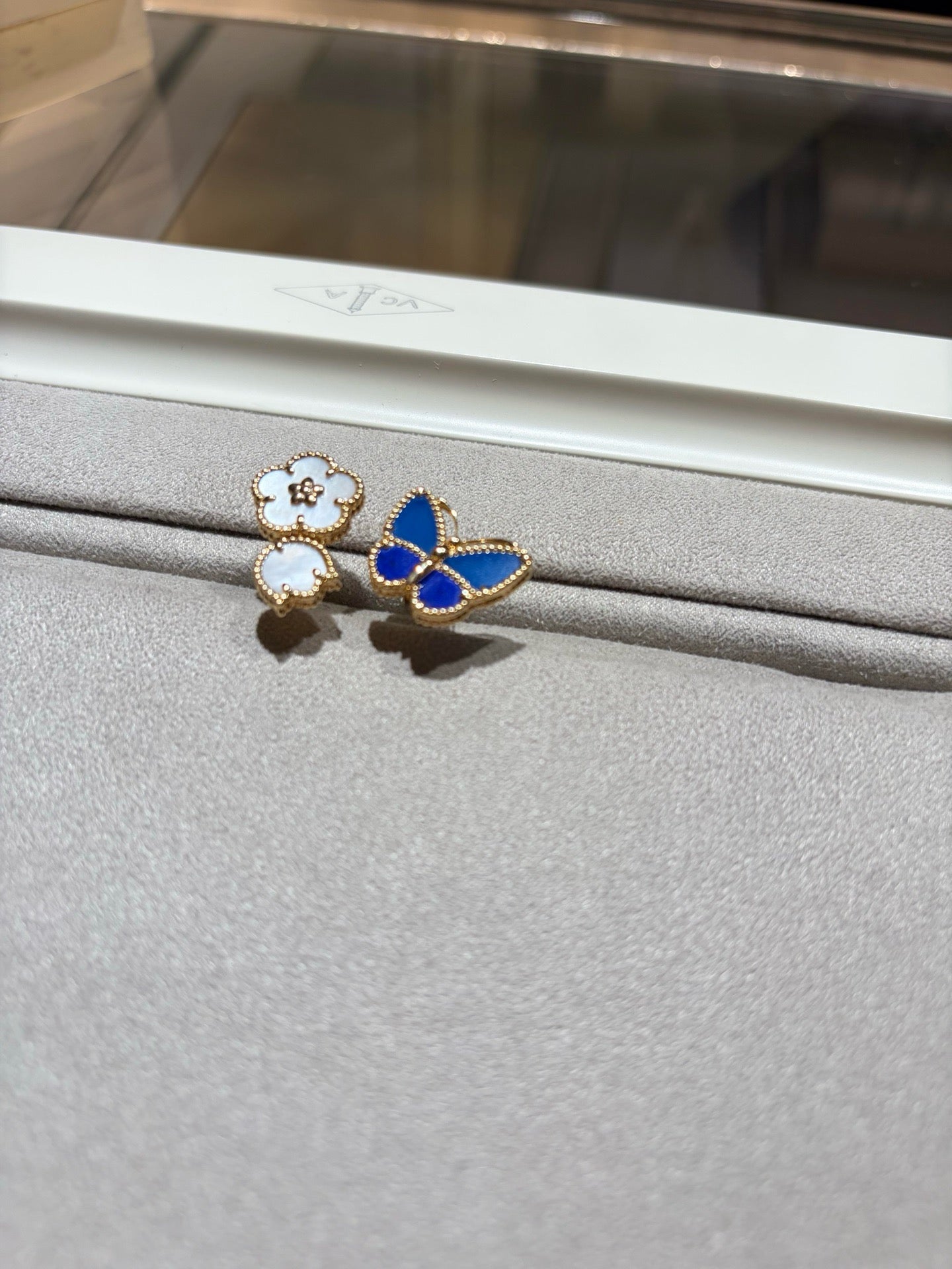 [Loco JURI]LUCKY SPRING BUTTERFLY OPEN-FACE RINGS