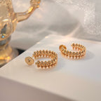 ¡®Loco¡¯CLASH SMALL HOOP EARRINGS