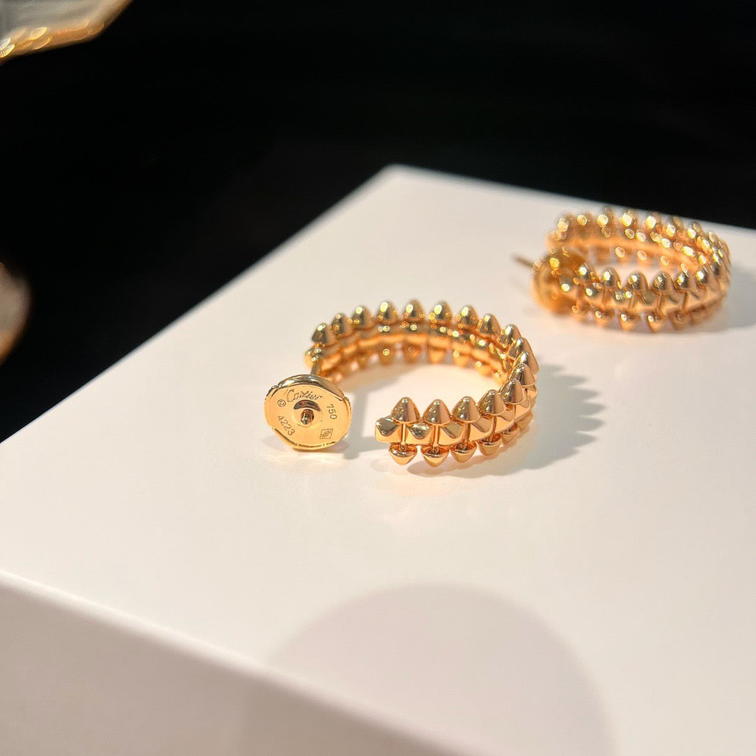 ¡®Loco¡¯CLASH SMALL HOOP EARRINGS