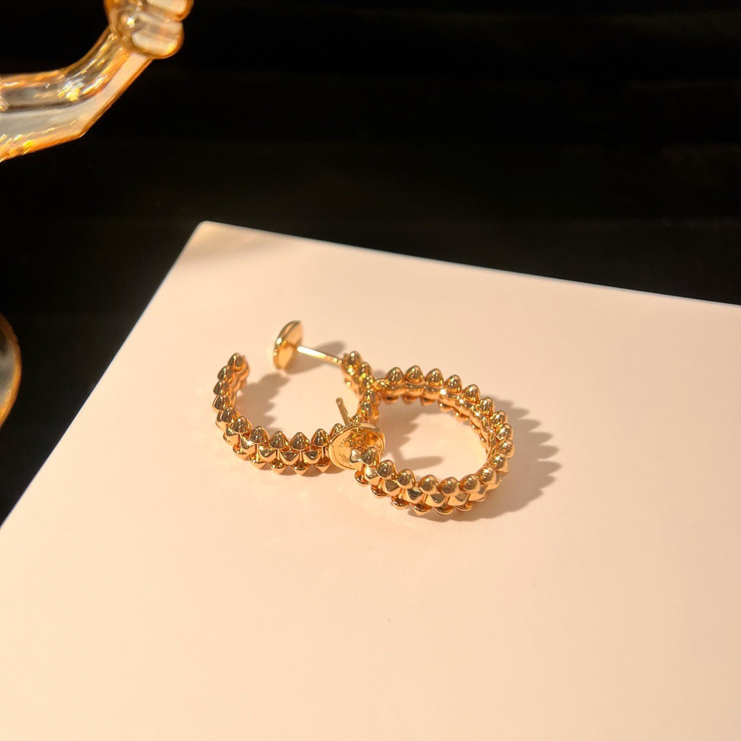 ¡®Loco¡¯CLASH SMALL HOOP EARRINGS