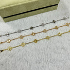 [¡®Loco¡¯]CLOVER 6 MOTIF DIAMOND LASER BRACELET