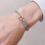 ¡®Loco¡¯FORCE LARGE HORSESHOE  COLORED DIAMOND BRACELET ROSE GOLD