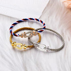 ¡®Loco¡¯FORCE LARGE HORSESHOE NO DIAMOND BRACELET GOLD