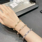 ¡®Loco¡¯CLOVER BRACELET 4MM DIAMONDS