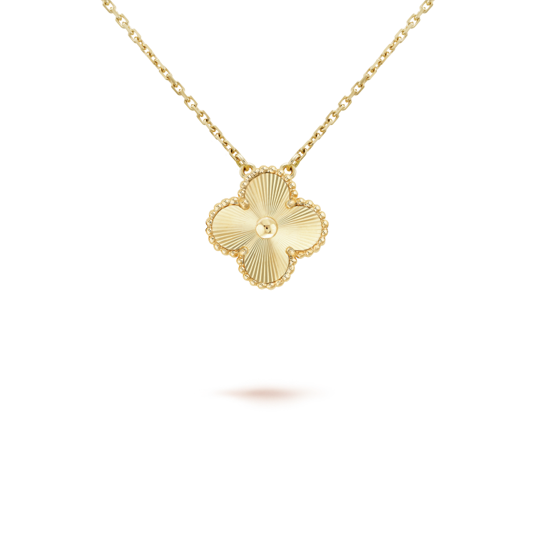 ¡®Loco¡¯CLOVER 15MM LASER NECKLACE