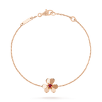 ¡®Loco¡¯FRIVOLE GOLD FLOWER PINK MALACHITE BRACELET