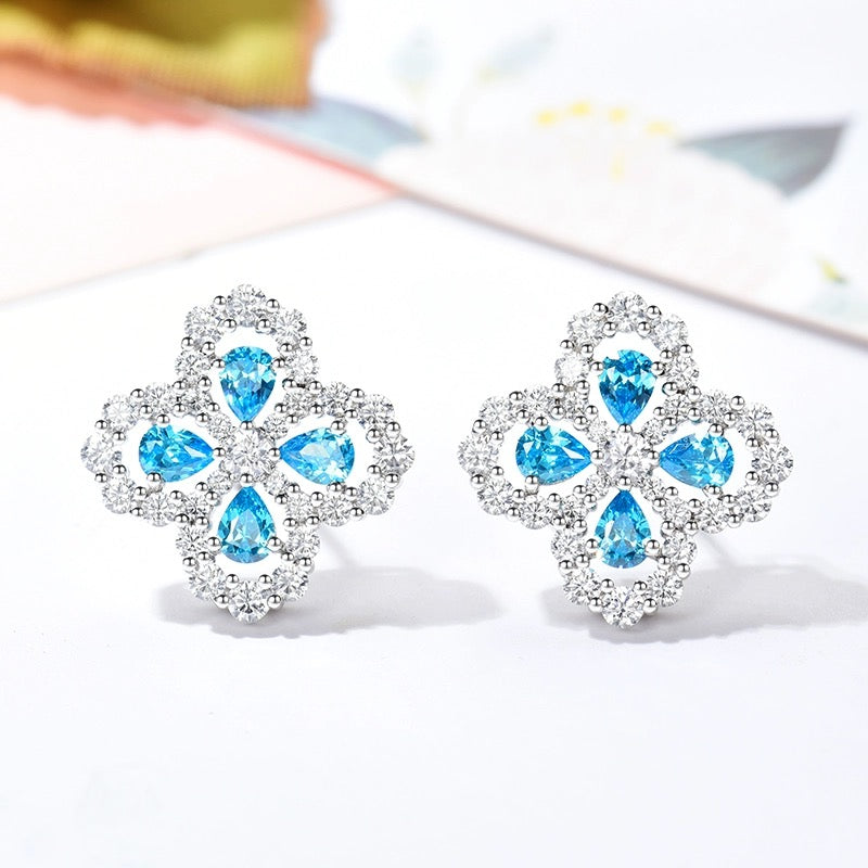 ¡®Loco¡¯LOOP EARRINGS FULL MOTIF DIAMOND 16MM