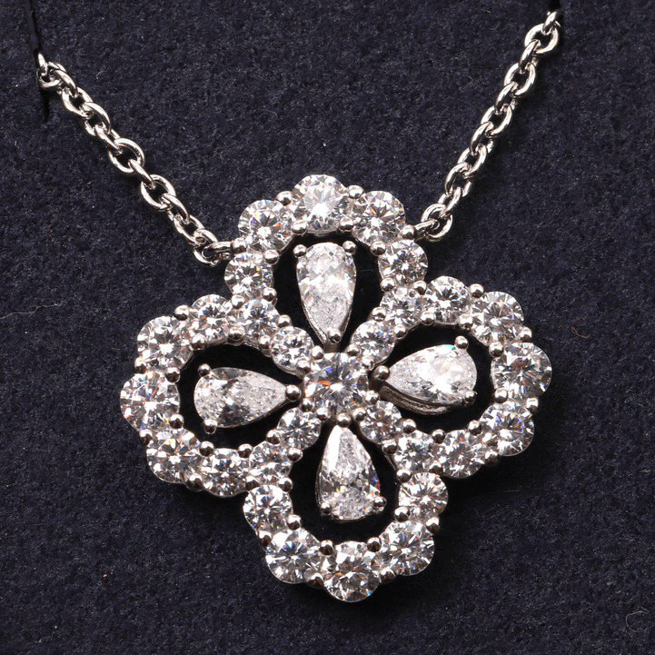 ¡®Loco¡¯LOOP NECKLACE FULL MOTIF DIAMOND 16MM MULTIPLE COLORS