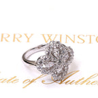 ¡®Loco¡¯LOOP RING FULL MOTIF DIAMOND 16MM SILVE