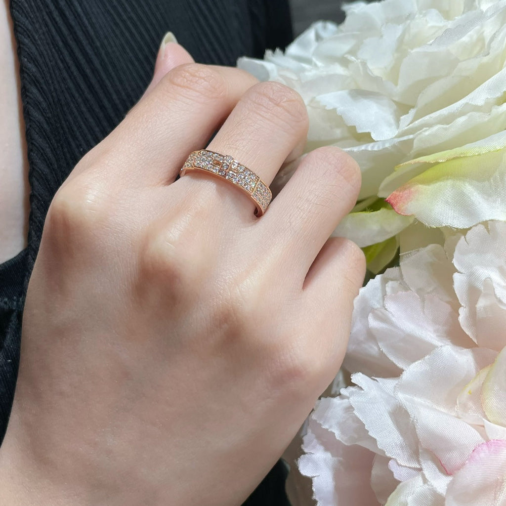 ¡®Loco¡¯KELLY PINK GOLD DIAMOND RING