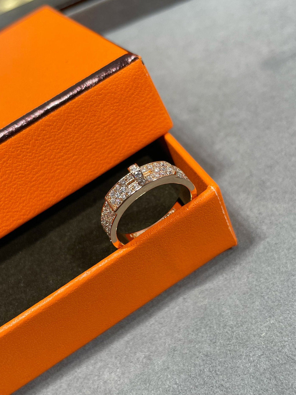 ¡®Loco¡¯KELLY PINK GOLD DIAMOND RING
