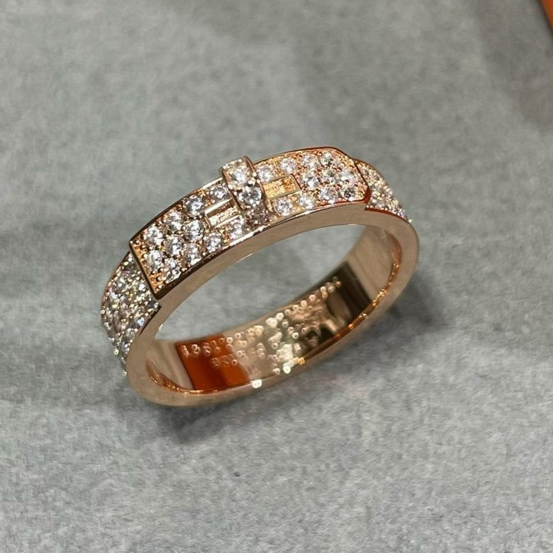 ¡®Loco¡¯KELLY PINK GOLD DIAMOND RING