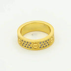 ¡®Loco¡¯LOVE RING 5.5MM DIAMONDS PAVED