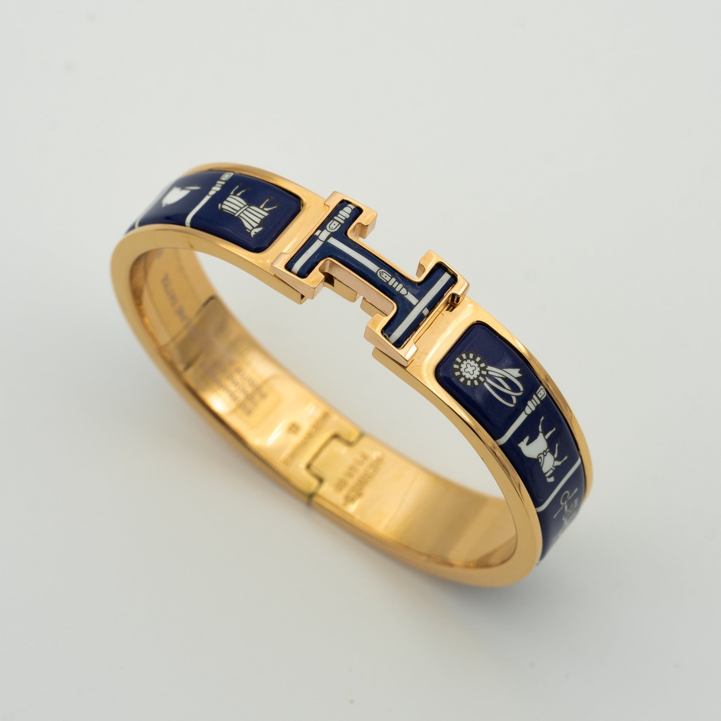 ¡®Loco¡¯H BRACELET BLUE CERAMIC