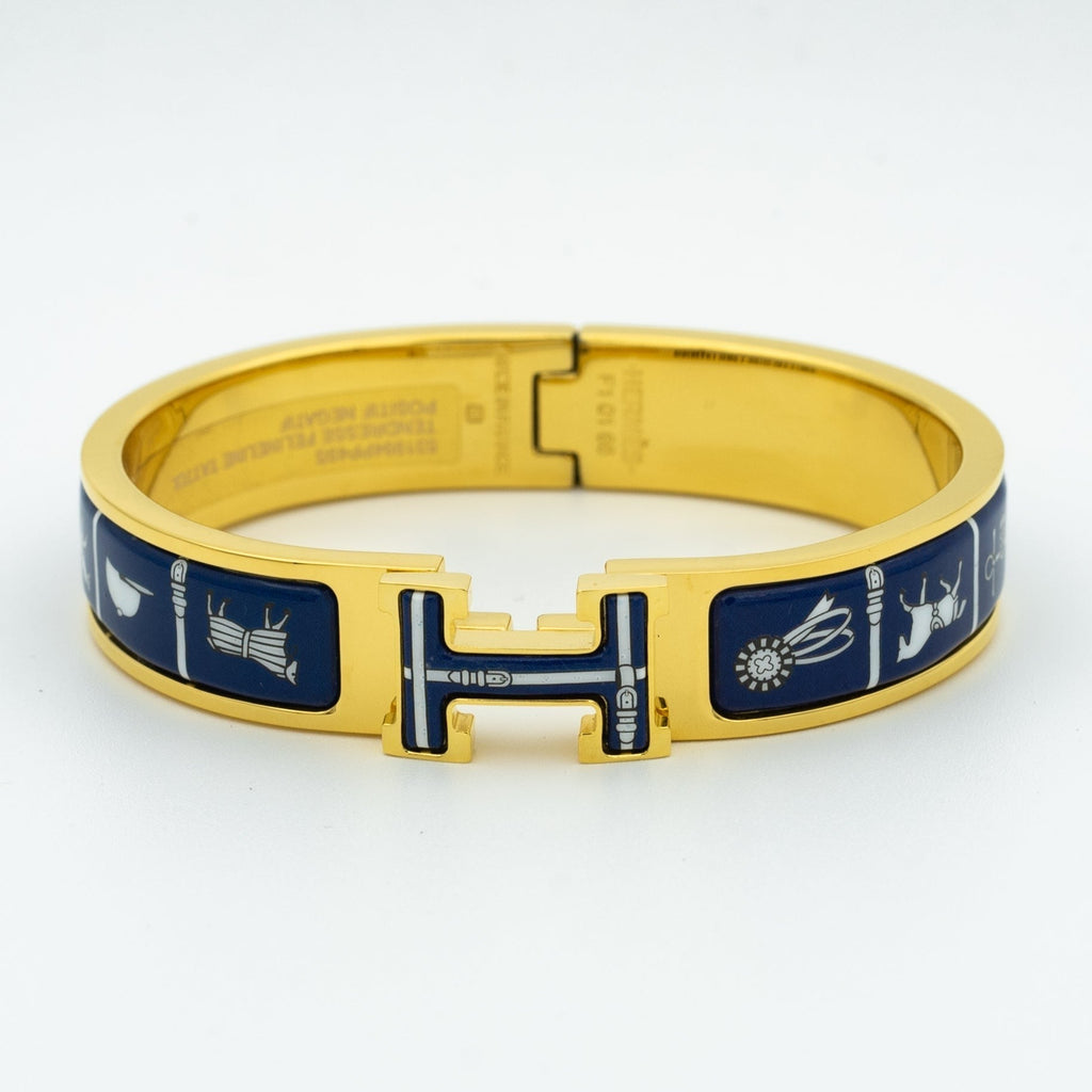 ¡®Loco¡¯H BRACELET BLUE CERAMIC