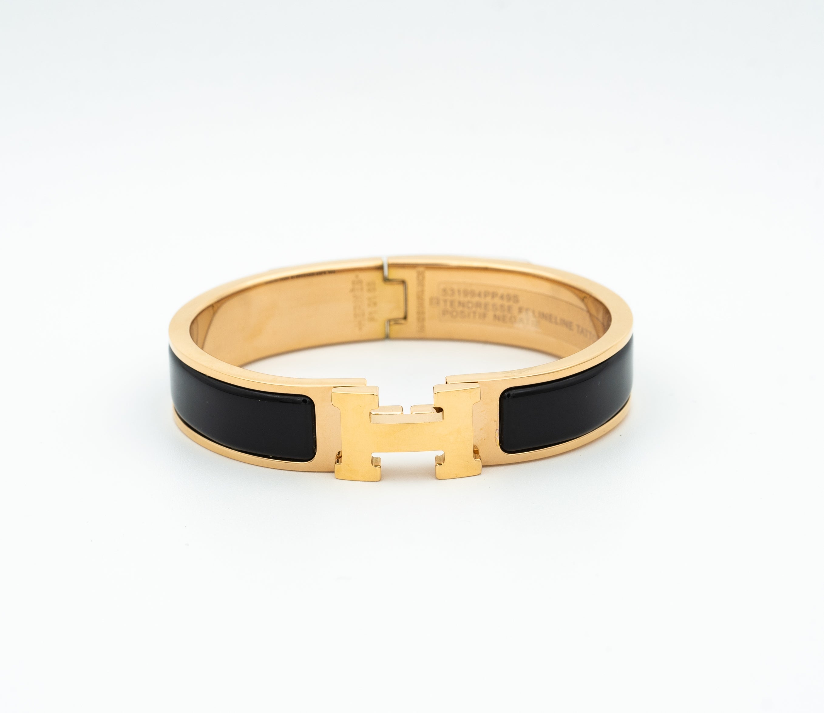 ¡®Loco¡¯H BLACK BRACELET