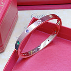 [Loco JURI]2026 RAINBOW LOVE BRACELET 6.1MM  10 DIAMONDS