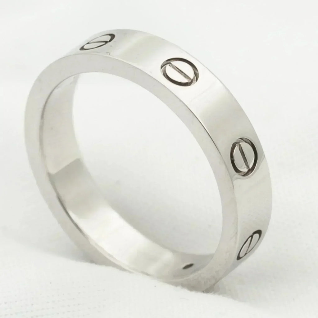 ¡®Loco¡¯LOVE RING 4MM 1 DIAMOND SILVER