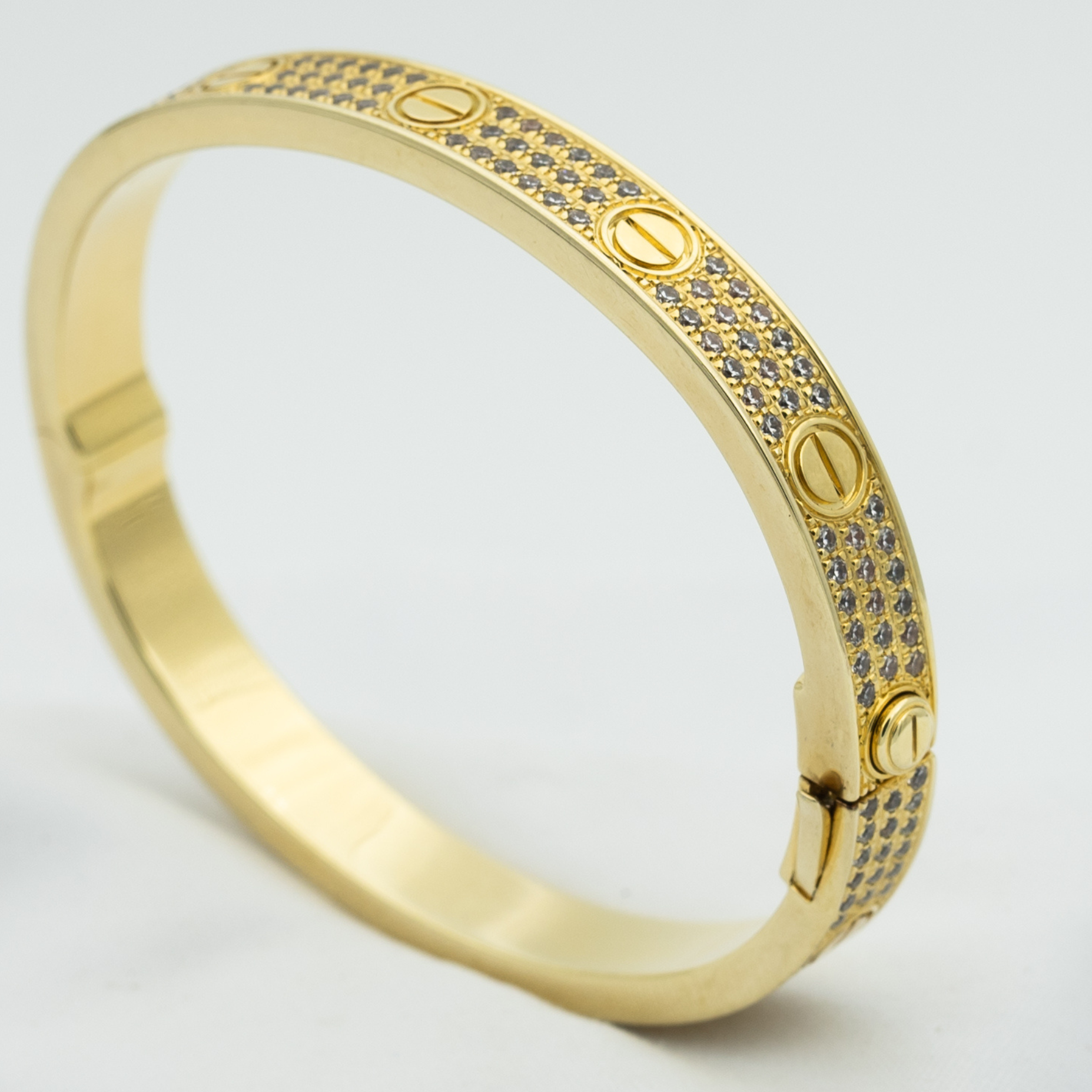 ¡®Loco¡¯LOVE BRACELET 6.1MM DIAMOND-PAVED